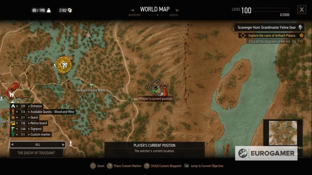 The Witcher 3 Feline gear How to get all Feline armor and Feline sword